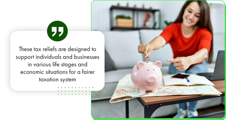 The Australian tax system includes Tax Offsets and Credits.