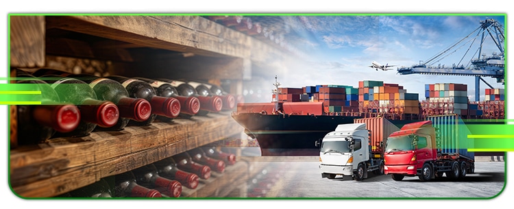 A collage that represents export market leadership in agriculture in Australia, as well as agribusiness.