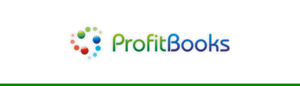 ProfitBooks logo as one of the best free invoicing software in House.