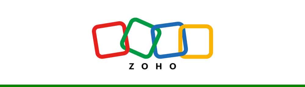 Zoho logo, the brand is considered as among the best free invoicing software for Australian businesses.
