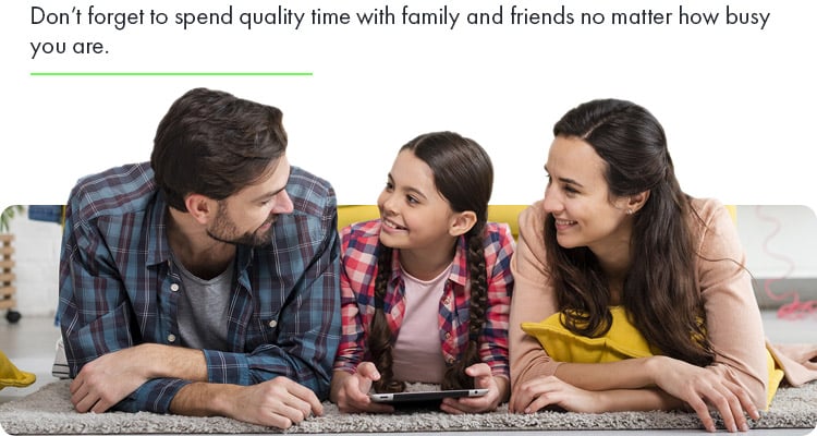 quality time with family